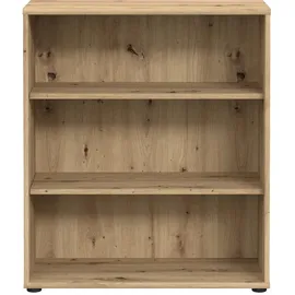 Forte Tempra Bücherregal 73,7 x 34,8 x 85,5 cm Braun