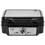 Adler Ad 3083 1800w Waffeleisen - Black / Silver