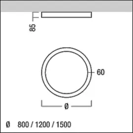 zumtobel Group LED-Rundleuchte SLOIN R D 42187659