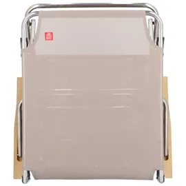 Fiam Amigo 40+ Sonnenliege 190 x 69 x 42 cm Taupe