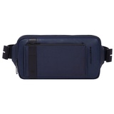 Piquadro David Gürteltasche RFID Schutz Leder 28 cm blue