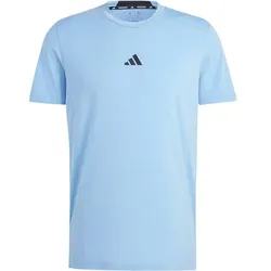ADIDAS Herren Shirt Designed for Training Workout, SEBLBU, M