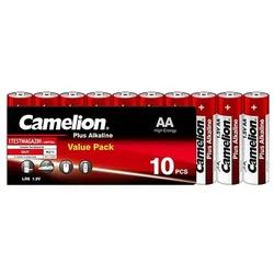 Camelion Plus AA Mignon LR6 Alkaline Batterien - 10er Folienverpackung