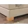 Home Affaire Boxspringbett HOME AFFAIRE "Merino", beige, B:188cm L:211cm, Struktur fein (100% Polyester), Komplettbetten, Boxspringbett, incl. Kaltschaumtopper, 5, Breiten, 2 Härtegrade, 3 Ausführungen
