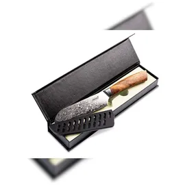 pasoli Pasoli-Damast-Santokumesser, Klinge 13 cm