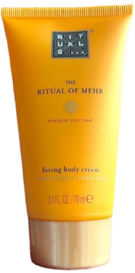 Rituals The Ritual of Mehr Body Cream with sweet Orange & Cedar Wood Inhalt: 70ml = 1 Stück