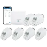 eQ-3 HOMEMATIC IP Starterset Heizen für 6 Heizkörper