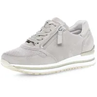 Gabor Damen, Low-Top Sneaker, Schuhe grau puder H-Weite 66.528.12 für beige, Gr. 39 EU / 6 UK - EU Weit