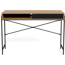 AC Design Schreibtisch Angus Eiche Nachbildung / Braun