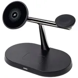 MaxLife Maxlife wireless charger 3in1 15W, black MXWC-03 - schwarz