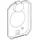 Grohe Blindplatte 43552 für WE-SK