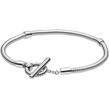 Pandora 599082C00 Damen-Armband Moments T-Bar Silber, 18