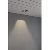 Konstsmide Bodeneinbaustrahler Kunststoff, Metall 5W 550lm IP44 1 Stück warmweiß