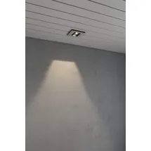 Konstsmide Bodeneinbaustrahler Kunststoff, Metall 5W 550lm IP44 1 Stück warmweiß