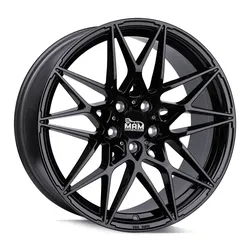 MAM Wheels B2 Black Painted 8.5x20 ET 45 5/112 Alufelge Schwarz