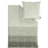 Bugatti Bettwäsche 155x220 cm - 100% Baumwolle, Reißverschluss, anschmiegsam, weich & waschbar, Mako Satinbettwäsche bugatti", grün