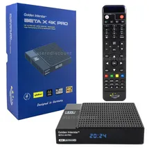 Golden Interstar Beta X 4K Pro UHD Linux Digital Receiver Set Top Box Ultra HD 4K OTT Mediaplayer