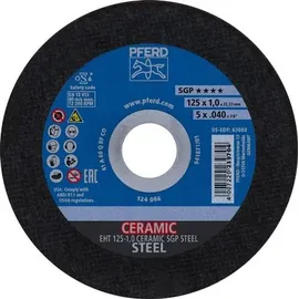 Pferd Trennscheibe Ceramic SGP Steel D125 mm 25 St.