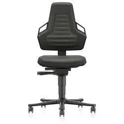 Drehstuhl NEXXIT 2, mit Rollen, ESD, Stoff Duotec ESD