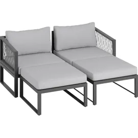 obi group sourcing gmbh Willa Loungeset grau