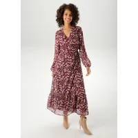 Aniston CASUAL Wickelkleid Lila 40
