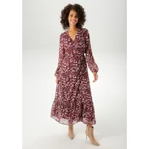 Aniston CASUAL Wickelkleid Lila 40
