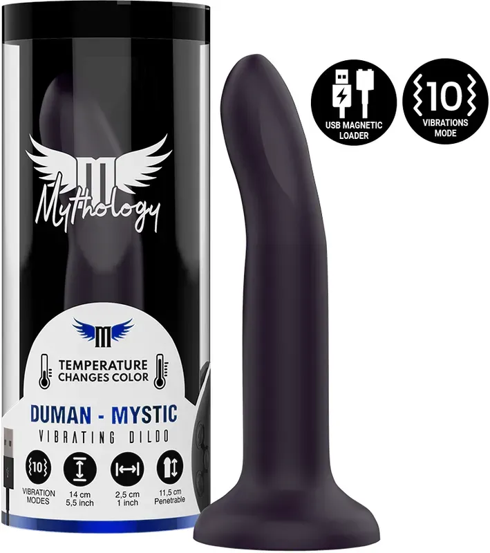 MYTHOLOGY - Duman Mystic Dildo S Vibrator, kompatibel mit WatchMe Wireless Technology