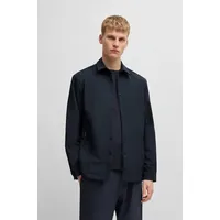 Boss B Expedit L Langarmhemd - Dark Blue -
