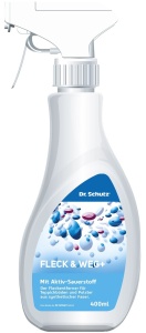 Dr. Schutz® Fleck & Weg + Fleckentferner, Fleckentferner entfernt wasserlösliche und -unlösliche Flecken, 400 ml - Flasche