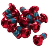 Reverse Components reverse disc rotor bolt Set - 12 pcs. (Red)