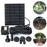 7v 1,5w Solar-wasserpumpe Für Springbrunnen, Pflanzenbewässerung, Pool, Garten, Fischteich