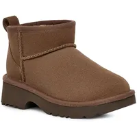 UGG Boots für Damen und Mädchen 1157732K Classic Ultra Mini New Heights Hickory Schuhgröße 36 EU - 36 EU