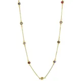 Celesta Kette mit Anhänger Gelbgold