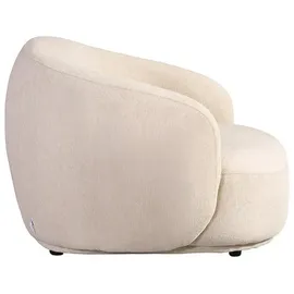 Home Deluxe Sessel CASARA Webstoff 99 x 104 x 72 cm Beige ergonomisch
