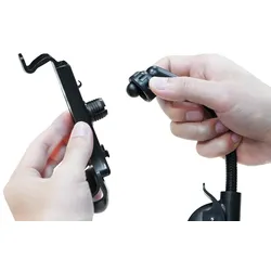 LogiLink AA0102 - Handy/Smartphone - Passive Halterung - Auto - Schwarz
