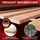 Coemo Rollrost DELUXE extrastabile Leisten in Natur, Holz, 1-Zonen, 100x200 cm Rolllattenrost 22 massive