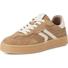TAMARIS Schnürer Damen beige, Größe 40 EU