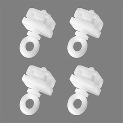 Feststeller Unis, Good Life, U-Schienen, (Packung, 4-St), für U-Schienen weiß