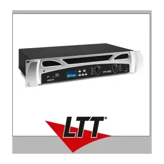Vonyx VPA1500 PA-Verstärker 2x 750W Media Player mit BT