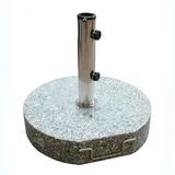 DEMA Sonnenschirmständer Schirmständer Rund, 45 cm, Granit Grau 40 kg