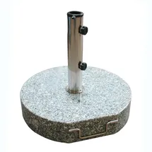 DEMA Sonnenschirmständer Schirmständer Rund, 45 cm, Granit Grau 40 kg