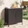 casa.pro Bolognano 92 x 80 x 50 cm Schwarz