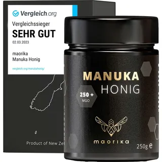 maorika Manuka Honig MGO 250+ 250 g