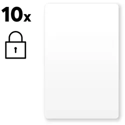 Loxone Verschlüsselte NFC Smart Cards Weiß Set - 10 Stück