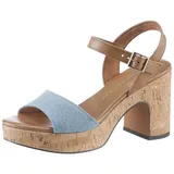 Marco Tozzi Sandale in JEANS COMB | Gr.: 40