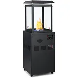 Blumfeldt Flagranti Gasheizstrahler 8kW Gasflasche bis 11kg Edelstahl