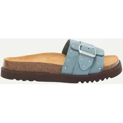 Pantolette Joyce Blau 37
