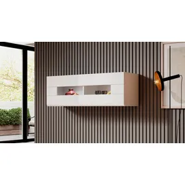OTTO home Hängevitrine Toledo 131 x 37 x 45 cm Weiß