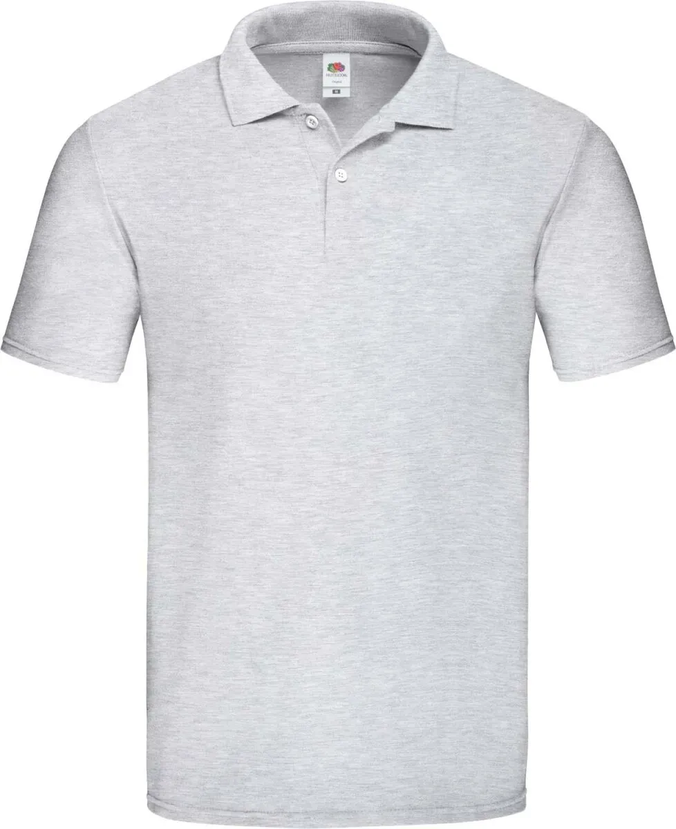 Fruit of the Loom Herren Original Polo 63-050-0 heather grey L