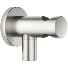 Dornbracht Wandanschlussbogen mit integriertem Brausehalter,